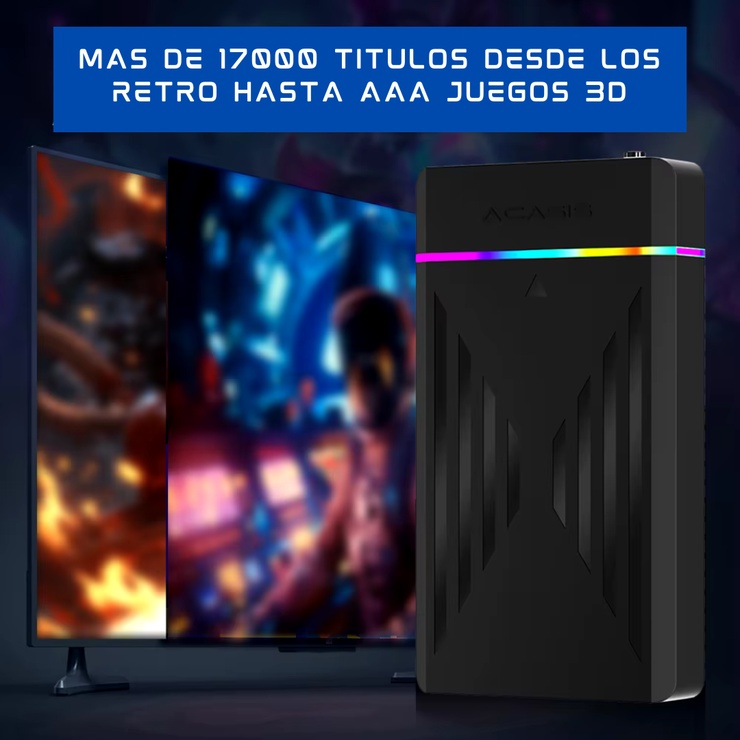 Disco Duro Emulador con 17000 Juegos